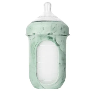 NURSH Reusable Silicone Pouch Baby Bottle – Stage 2 Medium Flow