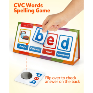 CVC Spelling Games,Desktop CVC Word Reading Learning Toy