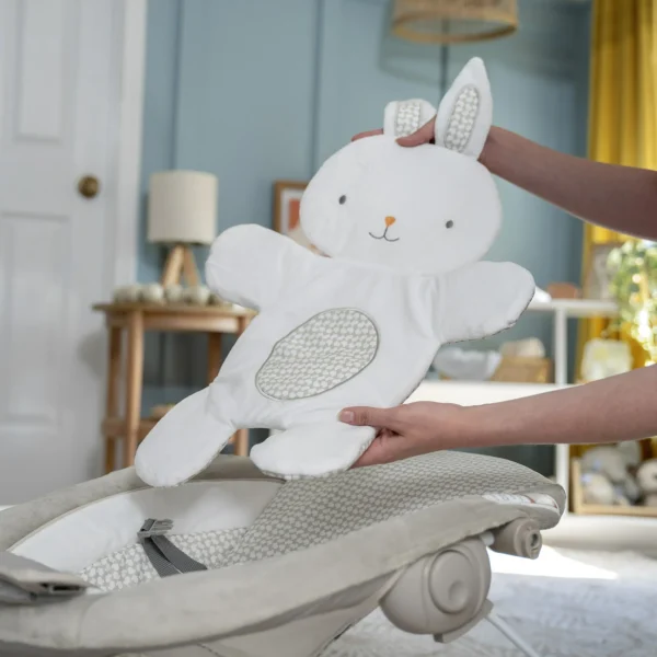 Twinkle Tails Vibrating Infant Baby Bouncer - Image 2