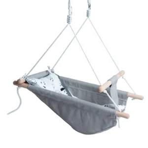 Baby Swing Indoor and Outdoor, Wooden Hanging Swing