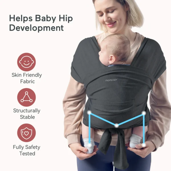 Baby Wrap Carrier Slings for Toddlers Infant Newborn - Image 2