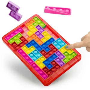 27pc Pop Its STEM Puzzle Sensory Fidget Toys