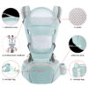 Infant Carrier to Toddler Carrier 8 to 35 Pounds – 1 Size Fits Most - Image 2